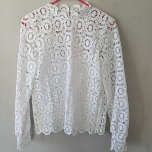 W by worth white blouse